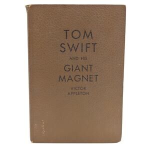 Tom Swift and His Giant Magnet Victor Appleton 1932 Whitman Adventure Juvenile